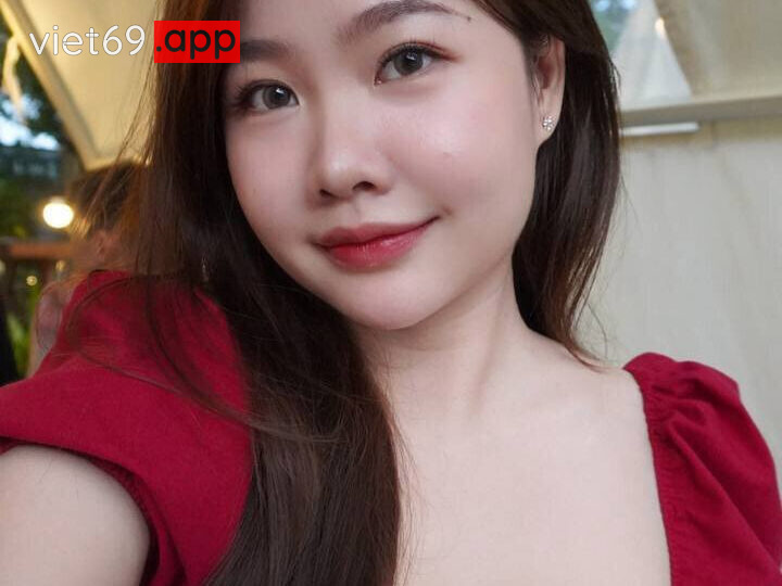 Ảnh 5 của Clip sex Em áo đỏ xinh xắn bị người yêu phang đóng cọc cực phê