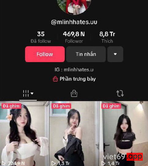 Ảnh 1 của Clip Sex Em Tiktoker Mlinhh loli vú ngon địt cực sung với bạn trai (Full Clip)