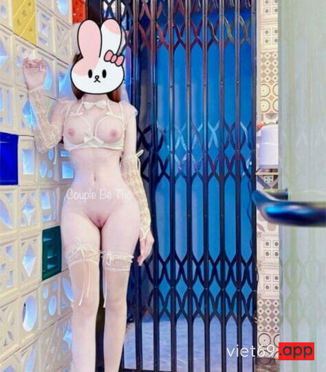 Ảnh 2 của Couple Bé Thỏ cosplay cô dâu lên đỉnh ra nước trắng (Phần 1)