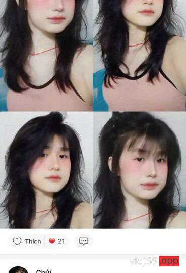 Ảnh 9 của Lộ clip sex em Chúi Chiên lồn múp bị dập rên rỉ