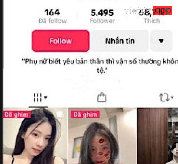 Ảnh 3 của Lộ clip sex Tiktoker Tống Khánh Linh 2k3 Shinhan Hải Dương chịch rên rỉ cực nứng