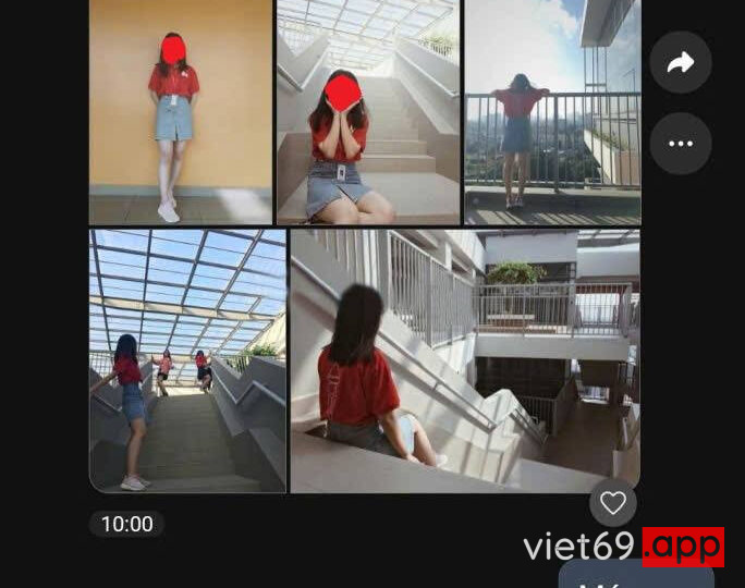 Ảnh 2 của Nắc em sinh viên văn lang non tơ mình dây xuất trong bím
