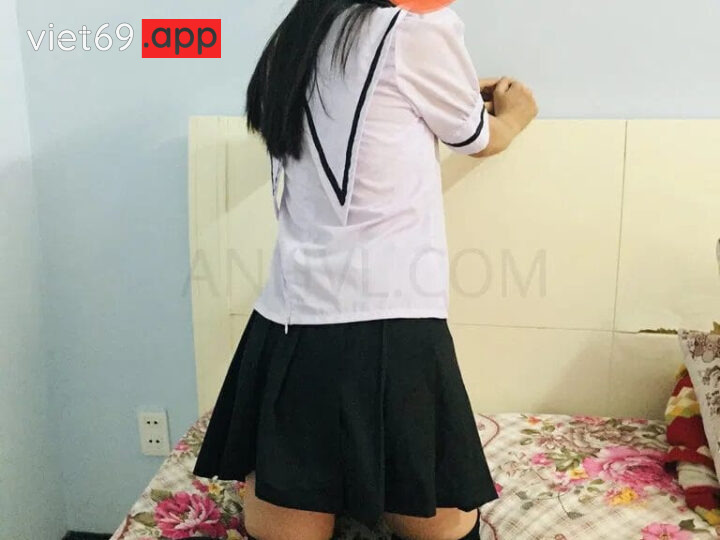 Ảnh 10 của Series gấu sinh viên năm nhất – Em cosplay nữ sinh chiều người yêu